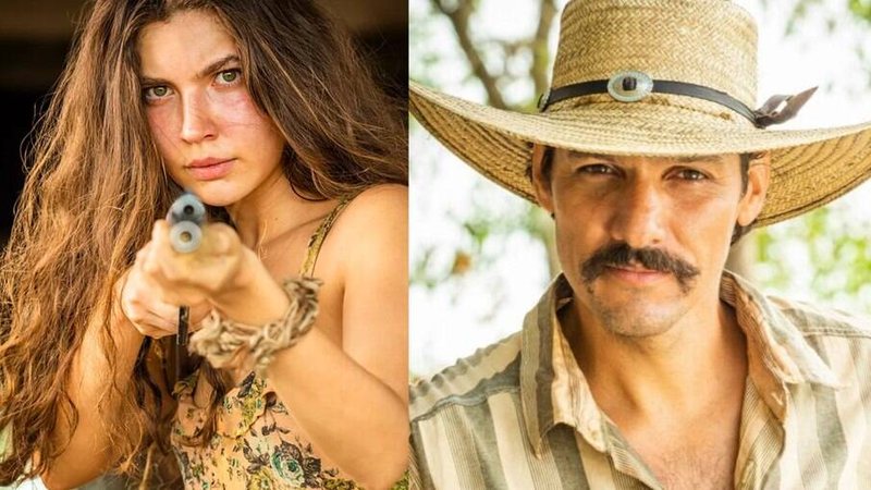 Alanis Guillen viveu Juma e Guito Show interpretou Tibério no remake de 'Pantanal' - Foto: Reprodução/Rede Globo