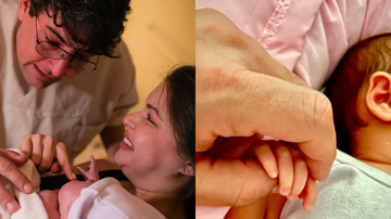 Bruno De Luca divulga foto de sua filha recém-nascida e emociona seguidores - Foto: Reprodução/ Instagram