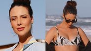 Grávida, Camila Rodrigues posa na praia e se declara ao barrigão - Reprodução/Instagram