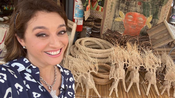 Catia Fonseca visita mercado Vero Peso em Belém - Fotos: Arquivo Pessoal