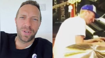 Na Argentina para turnê do Coldplay, Chris Martin surpreende funcionários de loja e toca músicas famosas - Foto: Reprodução / Instagram