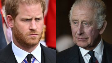 Príncipe Harry e seu pai estariam com a relação estremecida após briga no dia da morte da Rainha Elizabeth II - Fotos: Getty Images
