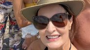 Fátima Bernardes aproveita dia de praia com os filhos e o namorado - Reprodução/Instagram