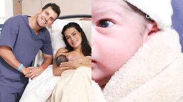Felipe Sertanejo mostra o rosto do filho recém-nascido - Reprodução/Instagram/Talita Ciardi Fotografia