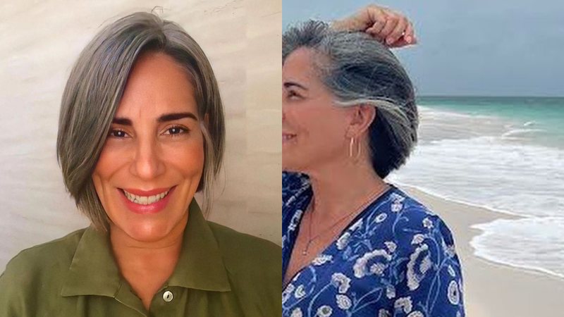 Aos 59 anos, Gloria Pires exibe beleza natural em fotos na praia e impressiona - Reprodução/Instagram