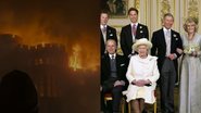 O incêndio no Castelo de Windsor ocorreu há cerca de 30 anos - Reprodução: Netflix/Instagram