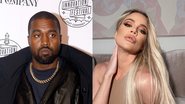 O rapper Kanye West volta a atacar o clã Kardashian-Jenner e Khloé não deixa barato - Foto: Reprodução / Instagram / Getty Images