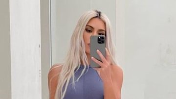 Kim Kardashian esbanjou beleza em novas selfies - Reprodução: Instagram