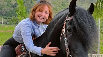 Larissa Manoela volta à aula de equitação e supera trauma - Foto: Reprodução/Instagram