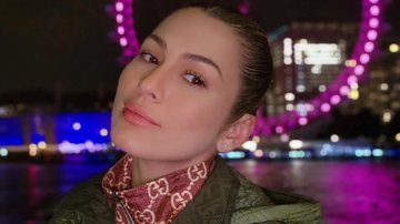 Lívia Andrade posa em frente ao London Eye - Reprodução/Instagram
