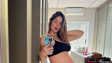 Na reta final da gravidez, Virginia fala curiosidade de Maria Flor - Foto: Reprodução/Instagram