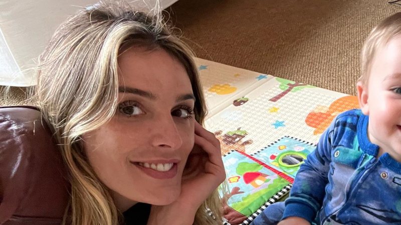 Rafa Brites encanta ao brincar com o filho Leon - Reprodução/Instagram