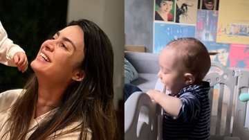Thaila Ayala exibe vídeo fofo do filho com Renato Góes andando - Reprodução/Instagram