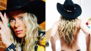 De chapéu, Adriane Galisteu faz topless de fio-dental ao exibir look - Reprodução/Instagram