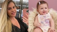 Bárbara Evans comemora o quinto mês da filha - Reprodução/Instagram