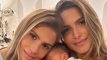 Branca Feres mostra o rosto da filha recém-nascida, Nicole - Reprodução/Instagram