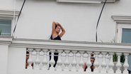 Dua Lipa é clicada fazendo exercícios físicos em hotel luxuoso no Rio de Janeiro e surpreende com beleza - Fotos: JC Pereira e Gabriel Rangel (AgNews)