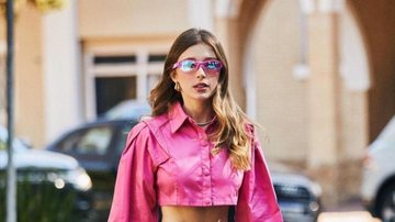 Duda Reis surge com look rosa fashionista - Reprodução/Instagram