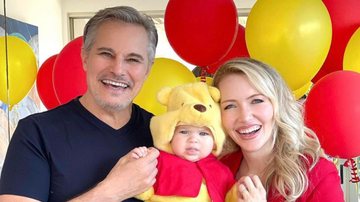 Edson Celulari e Karin Roepke celebram 7 meses da filha com festinha temática - Reprodução/Instagram