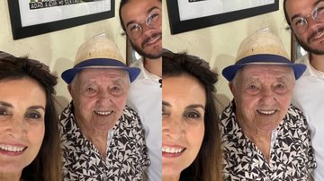 Fátima Bernardes e Túlio Gadêlha se encontram com J. Borges - Reprodução/Instagram