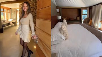 Teo Teló e Gabi Luthai se hospedam em cabana com diária de R$ 9 mil para lua de mel - Reprodução/Instagram