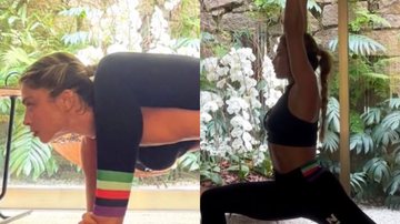 Grazi Massafera dá show de flexibilidade no yoga e impressiona - Reprodução/Instagram