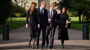 Harry auxiliou Meghan para não quebrar protocolo em reencontro de paz com William e Kate após a morte da rainha Elizabeth II - Foto/Getty Images