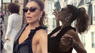 Juliana Paes arrasa em Paris com vestido todo aberto - Reprodução/Instagram