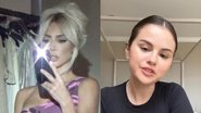 Kim Kardashian foi classificada como celebridade mais negativa das redes sociais e Selena Gomez a mais positiva - Foto: Reprodução / Instagram