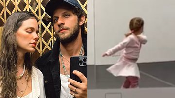 Laura Neiva baba ao mostrar a filha em aula de dança - Reprodução/Instagram
