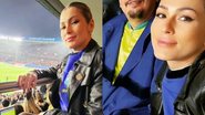 Lívia Andrade curte jogo do Brasil com o namorado - Reprodução/Instagram