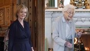 Liz Truss e a Rainha Elizabeth em fotos feitas após o encontro delas no castelo de Balmoral no dia 6 de setembro - Foto: Getty Images