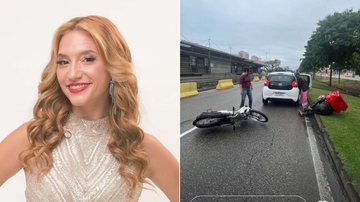 Lorena Comparato revela acidente de carro - Foto: Gleik Suelbe; Reprodução / Instagram