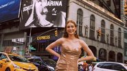 Marina Ruy Barbosa se emociona ao ver outdoor com a sua cara na Times Square - Reprodução/Instagram