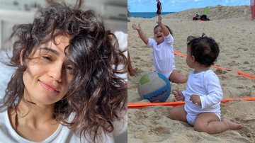 Nanda Costa publica novas fotos das filhas na praia - Reprodução/Instagram