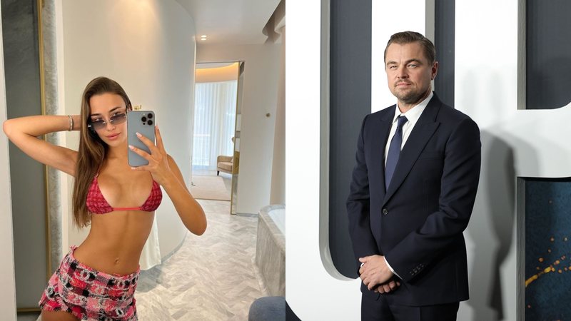 Maria Beregova e Leonardo DiCaprio - Foto: Reprodução / Instagram / Getty Images