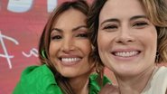 Patricia Poeta e Michelle Loreto nos bastidores do programa 'Encontro' - Foto: Reprodução / Instagram