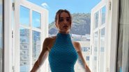 Rafa Kalimann posa com vestidinho azul - Reprodução/Instagram