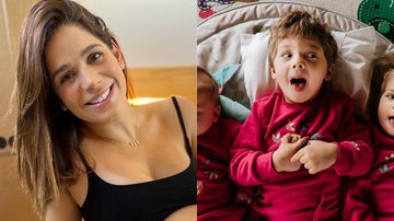 Sabrina Petraglia encanta ao mostrar os três filhos juntos - Reprodução/Instagram
