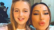Sabrina Sato se encontrou com Eva, filha de Luciano Huck e Angélica - Reprodução: Instagram