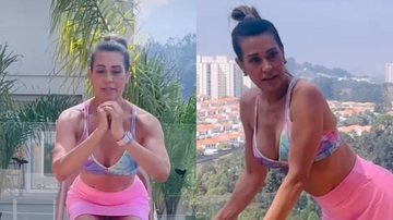 Solange Frazão impressiona ao mostrar copraço em treino na piscina - Reprodução/Instagram