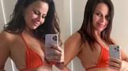 Viviane Araújo mostra evolução da barriga de grávida - Reprodução/Instagram