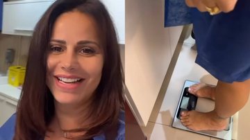 Viviane Araújo se surpreende ao subir na balança 15 dias após o parto - Reprodução/Instagram