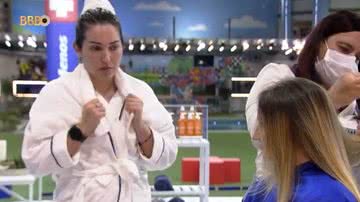 Médica Amanda detona higiene de Bruna enquanto finalistas receberam massagem em tratamento VIP no BBB 23 - Foto: Reprodução / Twitter