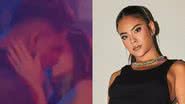 Internautas comentam sobre imagens de novela onde Bella, namorada do cantor, acompanha beijo de Cabelinho com Mel Maia - Foto: Reprodução / Instagram / Twitter