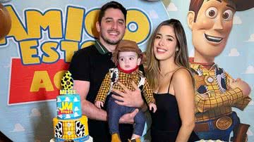 Bruna Hazin e Jonas Esticado comemoram mesversário do filho - Reprodução/Instagram