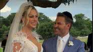 Mariana Polastreli e Eduardo Costa se casam em cerimônia ao ar livre - Foto: Reprodução / Instagram