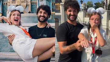 Atriz Duda Reis fica noiva de Du Nunes em viagem à Disney - Reprodução/Instagram