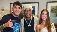 Felipe Prior elogiou jeito simpático de Ronaldinho Gaúcho após encontro - Foto: Reprodução / Instagram