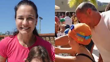 Orgulhosa, Kyra Gracie se derrete após vitória da filha em prova de natação - Reprodução/Instagram